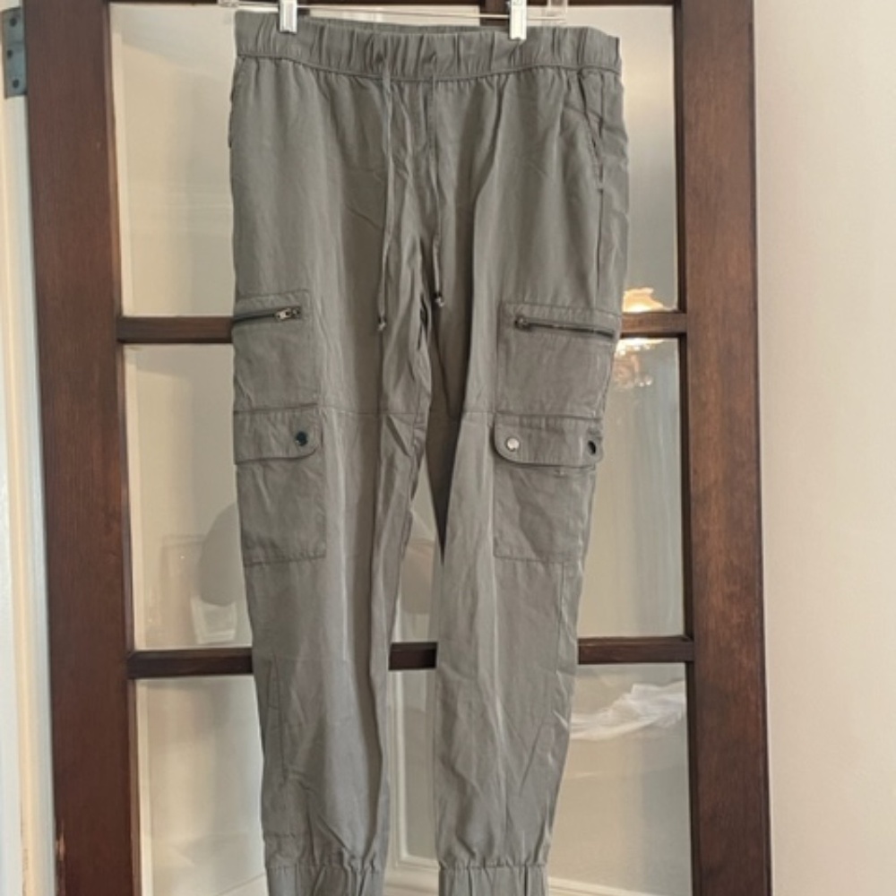 Banana Republic Olive Green Cargo Joggers